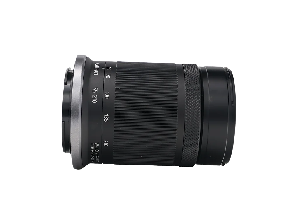 Canon RF-S 55-210mm F5-7.1 IS STM Lens Mint Condition FREE P&P